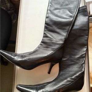 Cole Haan  Black Leather Women's Boots
